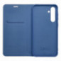 XIAOMI Redmi Note 14 Pro 4G Book Handytaschen LUNA Book Carbon Kohlenstoff-Faser, Elegant  Blau