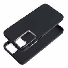 Samsung Galaxy S25 Hülle FRAME Elegant  Schwarz