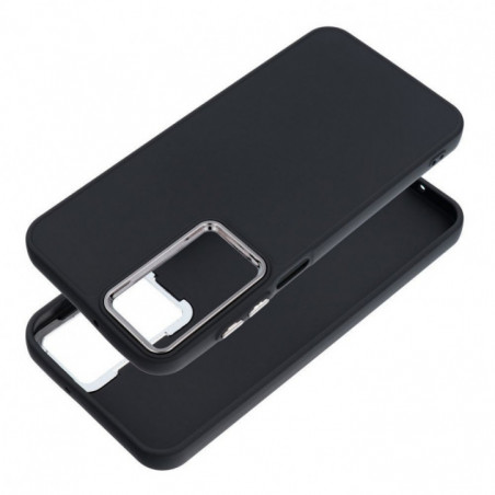 Samsung Galaxy S25 Hülle FRAME Elegant  Schwarz