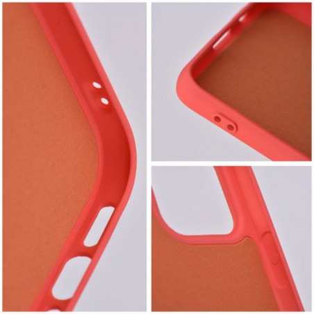 Apple iPhone 16e Hülle Silicone Elegant  Pfirsich
