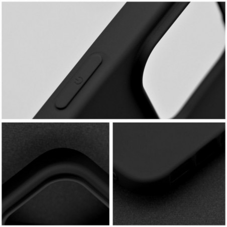 Apple iPhone 16e Hülle Silicone Elegant  Schwarz