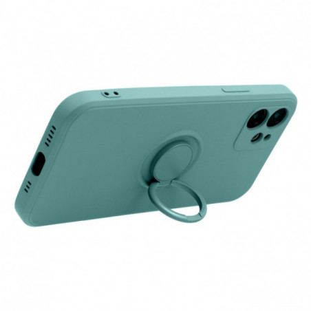 Apple iPhone 16e Hülle Silicone ring Grün