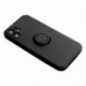 Apple iPhone 16e Hülle Silicone ring Schwarz