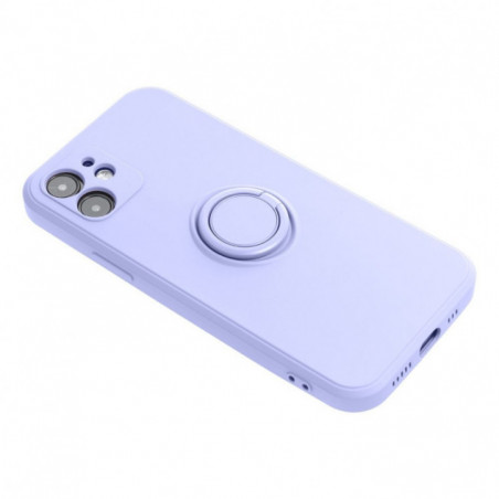 Apple iPhone 16e Hülle Silicone ring Lila (Violet)
