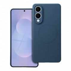 Samsung Galaxy S25 Hülle Silicone Mag Cover MagSAFE  Blau