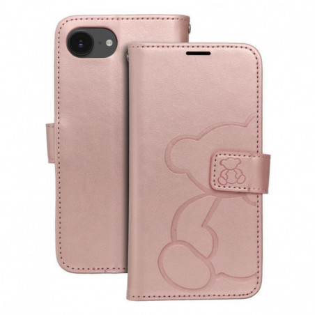 Apple iPhone 16e Book Handytaschen MEZZO Book Roségold