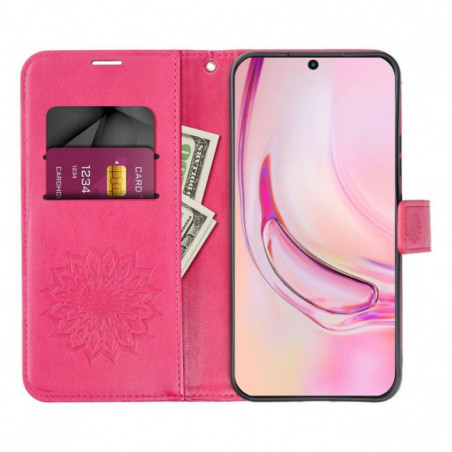 XIAOMI Redmi Note 14 4G Book Handytaschen MEZZO Book Magenta