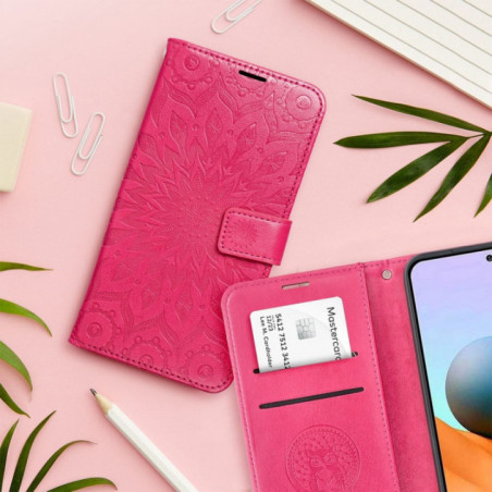 XIAOMI Redmi Note 14 Pro 4G Book Handytaschen MEZZO Book Magenta