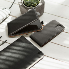 XIAOMI Redmi Note 14 Pro 4G Flip Handytaschen Slim Flexi Fresh Schwarz