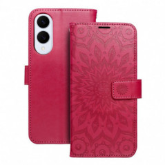 Samsung Galaxy S25 Book Handytaschen MEZZO Book Magenta