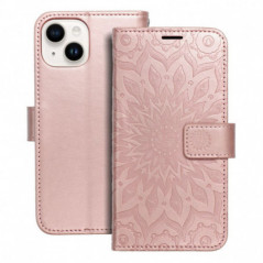 Apple iPhone 14 Book Handytaschen MEZZO Book Roségold