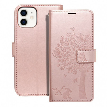 Apple iPhone 12 Pro Book Handytaschen MEZZO Book Roségold