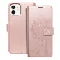 Apple iPhone 12 Pro Book Handytaschen MEZZO Book Roségold