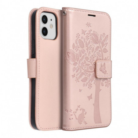 Apple iPhone 12 Pro Book Handytaschen MEZZO Book Roségold