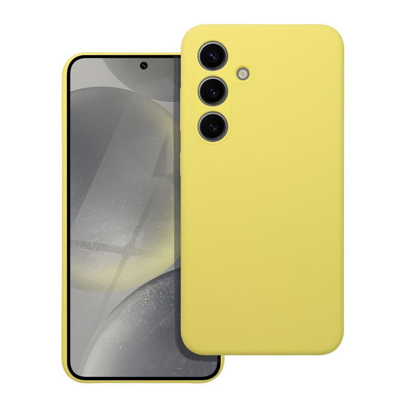 Samsung Galaxy A06 Hülle Silicone 2mm Zitrone