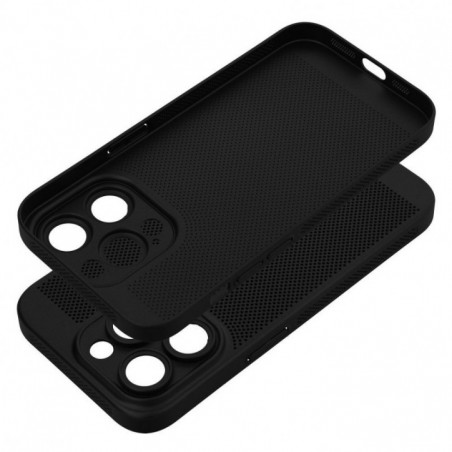 Apple iPhone 16e Hülle Breezy Schwarz