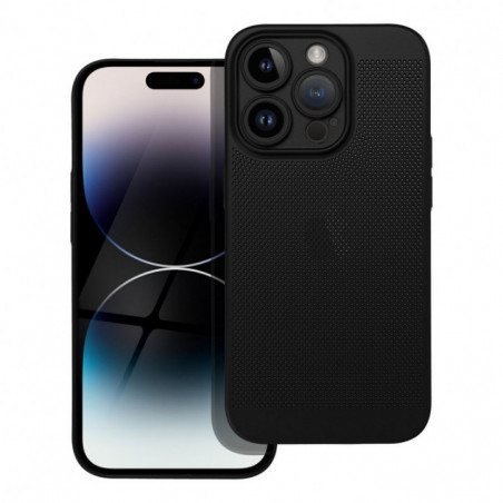 Apple iPhone 16e Hülle Breezy Schwarz