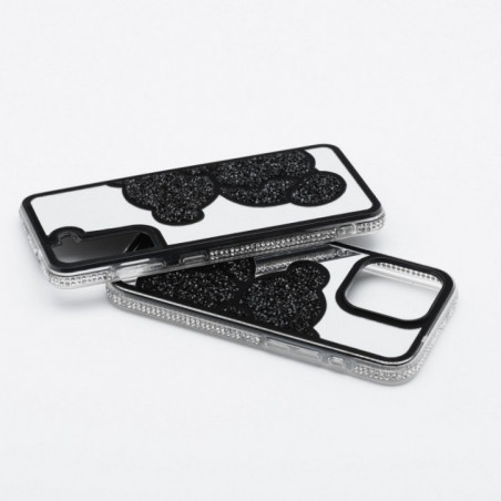 Apple iPhone 16e Hülle Teddy bear Schwarz
