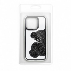 Apple iPhone 16e Hülle Teddy bear Schwarz