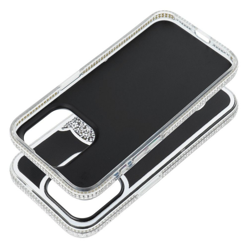 Apple iPhone 16e Hülle Teddy bear Silber