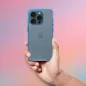 Apple iPhone 16e Hülle Matrix Clear Blau