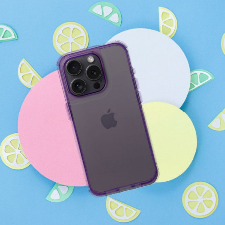 Apple iPhone 16e Hülle Matrix Clear Hellviolett