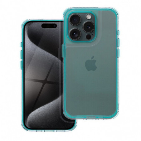 Apple iPhone 16e Hülle Matrix Clear Minzig