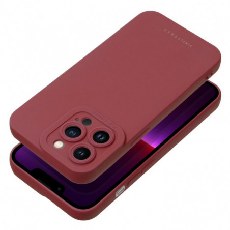 Apple iPhone 16e Hülle Roar Luna Monochromatische, Stilvoll, Ein ästhetisches Accessoire  Rot
