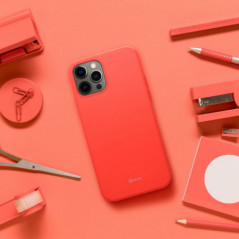 Apple iPhone 16e Hülle Roar Colorful Jelly Pfirsichrosa