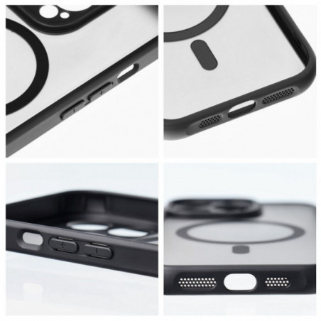 Samsung Galaxy A16 Hülle Full Matte Mag Cove MagSAFE  Schwarz