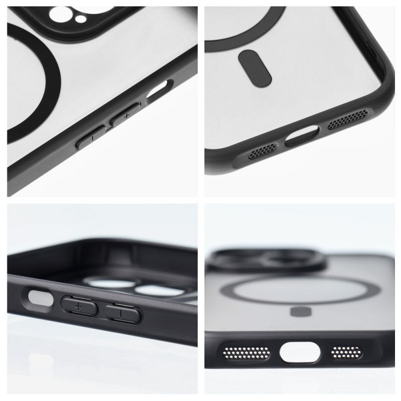 Samsung Galaxy S24 FE Hülle Full Matte Mag Cove MagSAFE  Schwarz