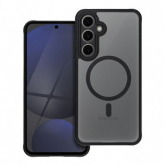 Samsung Galaxy S24 FE Hülle Full Matte Mag Cove MagSAFE  Schwarz