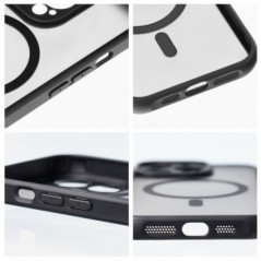 Samsung Galaxy A36 Hülle Full Matte Mag Cove MagSAFE  Schwarz
