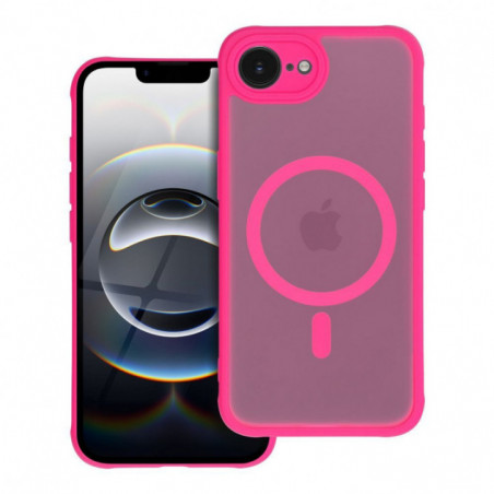 Apple iPhone 16e Hülle Full Matte Mag Cove MagSAFE  Rosa