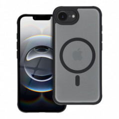 Apple iPhone 16e Hülle Full Matte Mag Cove MagSAFE  Schwarz