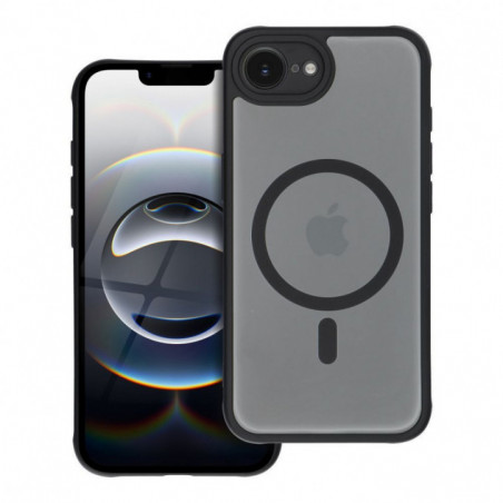 Apple iPhone 16e Hülle Full Matte Mag Cove MagSAFE  Schwarz