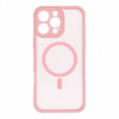 Apple iPhone 16 Pro Max Hülle Full Matte Mag Cove MagSAFE  Hell-Pink