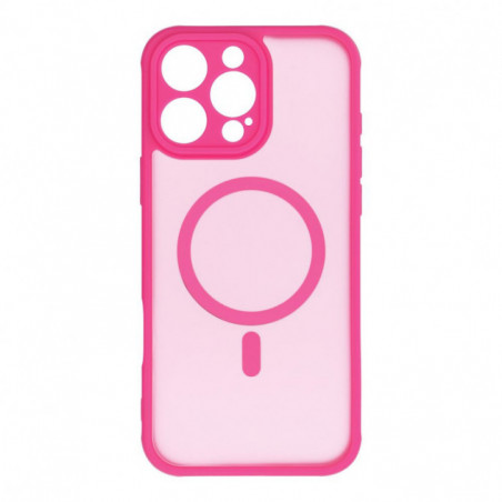 Apple iPhone 16 Pro Max Hülle Full Matte Mag Cove MagSAFE  Rosa
