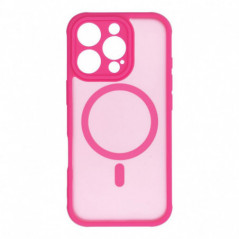 Apple iPhone 16 Pro Hülle Full Matte Mag Cove MagSAFE  Rosa