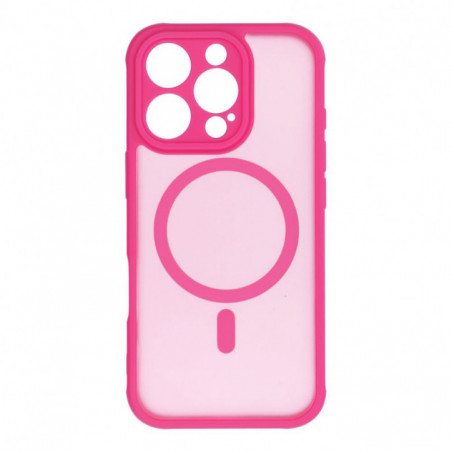 Apple iPhone 16 Pro Hülle Full Matte Mag Cove MagSAFE  Rosa