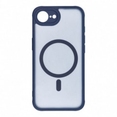 Apple iPhone 16e Hülle Full Matte Mag Cove MagSAFE  Blau