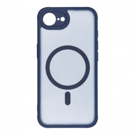 Apple iPhone 16e Hülle Full Matte Mag Cove MagSAFE  Blau