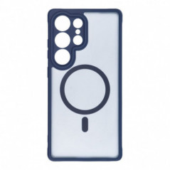 Samsung Galaxy S25 Hülle Full Matte Mag Cove MagSAFE  Blau