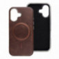 Apple iPhone 13 Hülle Gentleman Mag Cover Elegant MagSAFE Braun Apple iPhone 13 Hülle Gentleman Mag Cover Elegant MagSAFE Braun