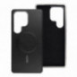 Samsung Galaxy S25 Hülle Gentleman Mag Cover Elegant  MagSAFE  Schwarz