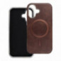 Apple iPhone 16e Hülle Gentleman Mag Cover Elegant  MagSAFE  Braun