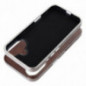 Apple iPhone 16 Pro Hülle Gentleman Mag Cover Elegant  MagSAFE  Braun