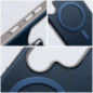 Apple iPhone 16e Hülle Gentleman Mag Cover Elegant  MagSAFE  Navy blau