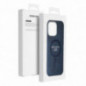 Apple iPhone 16e Hülle Gentleman Mag Cover Elegant  MagSAFE  Navy blau