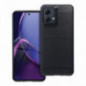 Motorola Moto G55 Hülle Carbon Elegant  Schwarz